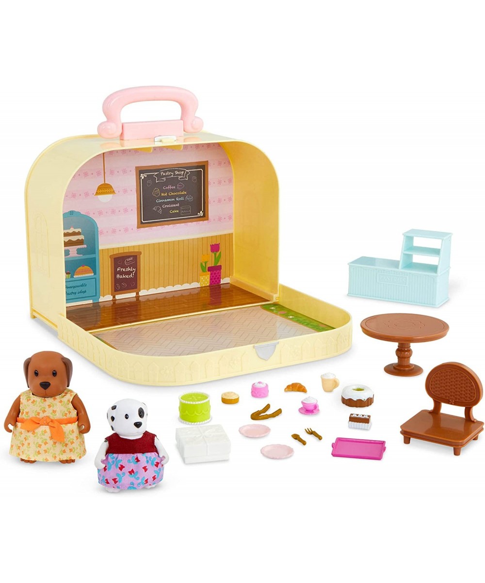 Lil Woodzeez – Portable Playset – Bakery with Accessories – Animal Figurines – Kids 3 Years + $34.22 Play Figure Playsets