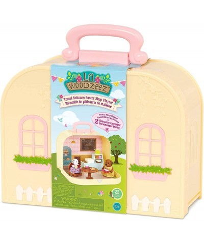 Lil Woodzeez – Portable Playset – Bakery with Accessories – Animal Figurines – Kids 3 Years + $34.22 Play Figure Playsets