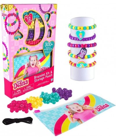 Love Diana DIY Bracelet Kit- (56218) 300+ Colorful Beads and Charms Includes Keeper Pouch Screen-Free/Arts and Craft/ Jewelry...