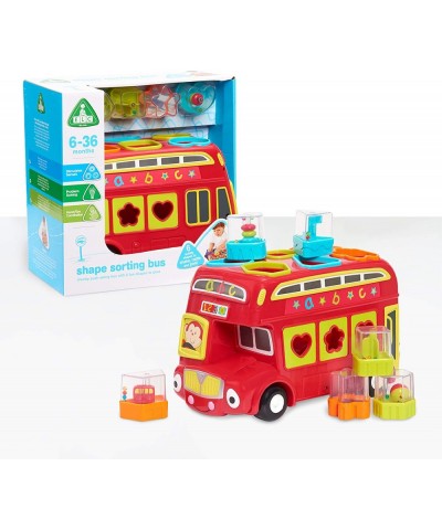 Shape Sorting Bus Stimulates Senses Fine Motor Skills Hand Eye Coordination Problem Solving Toys for Ages 6 Months Amazon Exc...