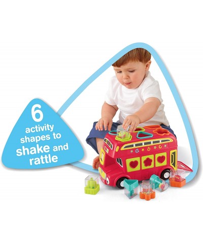 Shape Sorting Bus Stimulates Senses Fine Motor Skills Hand Eye Coordination Problem Solving Toys for Ages 6 Months Amazon Exc...