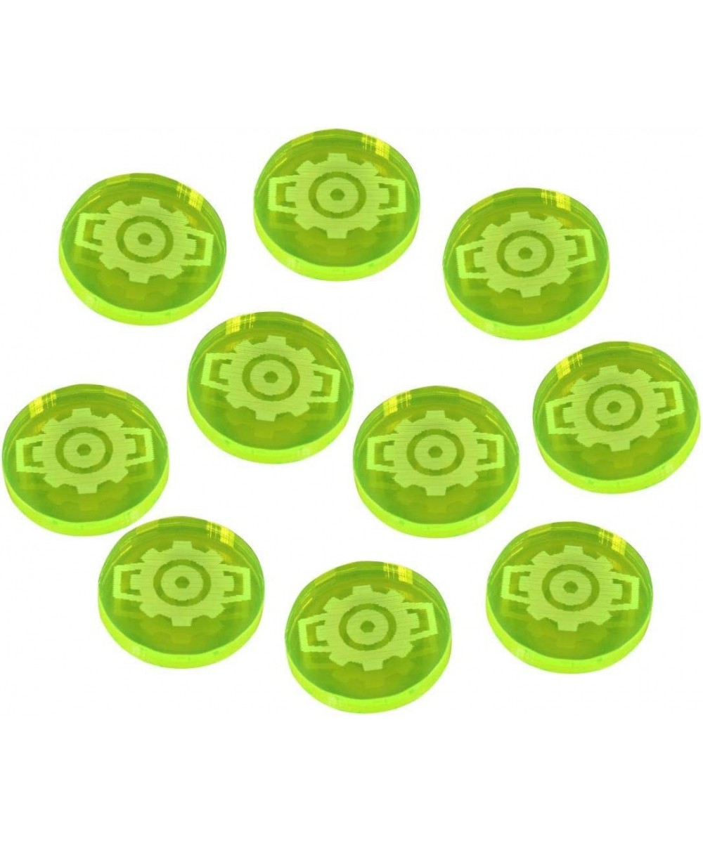 Space Fighter 2nd Edition Calculate Tokens Fluorescent Green (10) $28.37 Game Accessories