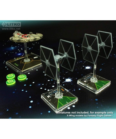 Space Fighter 2nd Edition Calculate Tokens Fluorescent Green (10) $28.37 Game Accessories