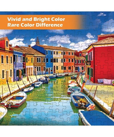 Puzzles for Adults 1000 Piece - Jigsaw Puzzles for Adults - Burano Island Large Puzzle Game 1000 PCS Artwork Gifts for Adults...