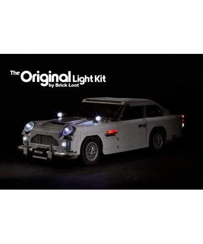 Deluxe LED Light Kit for Your Lego Creator James Bond Aston Martin DB5 Set 10262 (Lego Set Not Included) $60.74 Toy Building ...