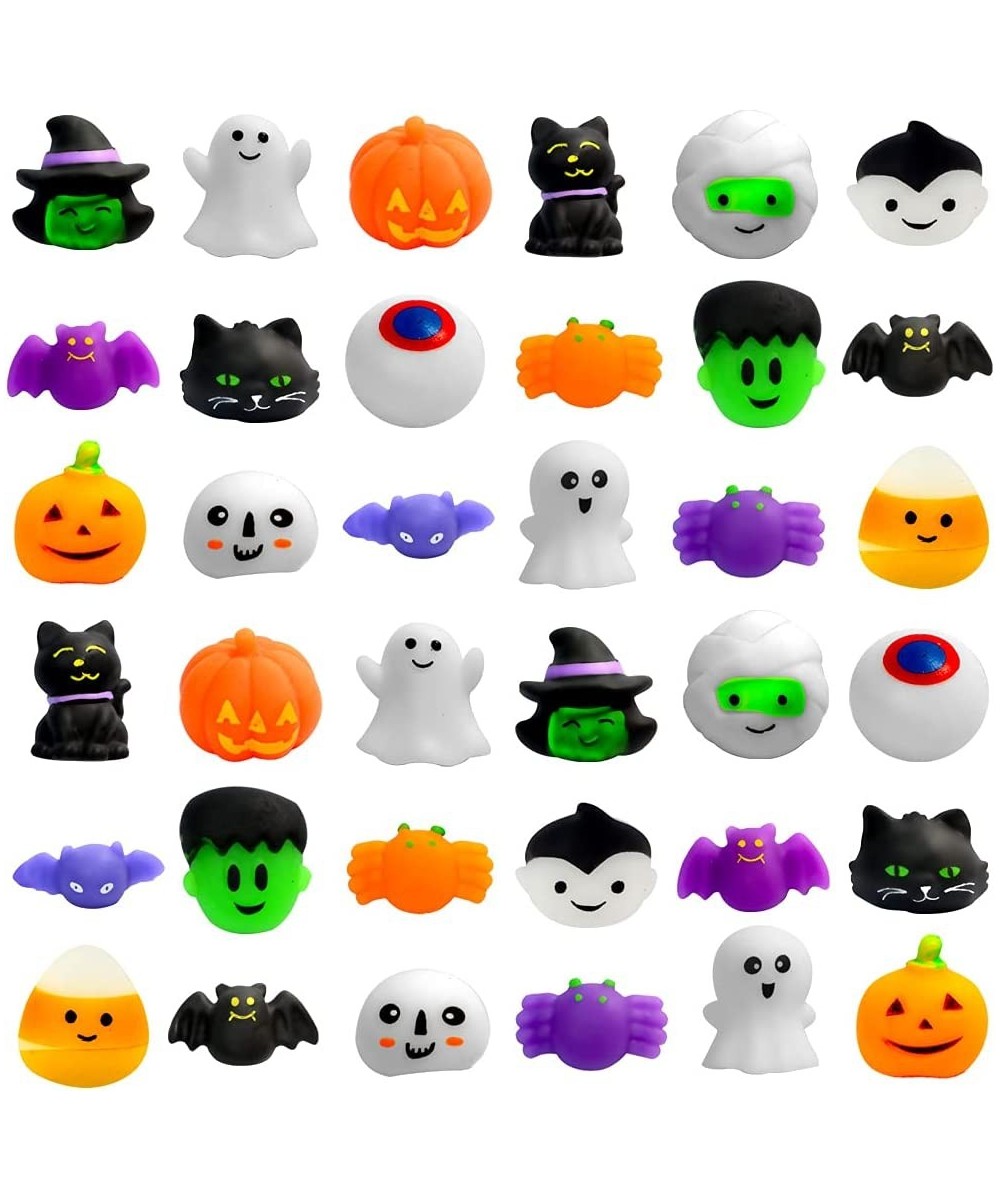 36 PCS Halloween Squishies Toys Kawaii Cute Squishy Stress Reliever Anxiety Toys Halloween Toys for Halloween Party Favors Ha...