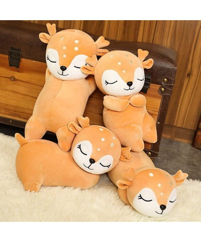 Cute Deer Plush Toys Soft Reindeer Pillow Toys Elk Deer Figurine Dolls Stuffed Animals Plushie Decor Christmas Birthday Gifts...