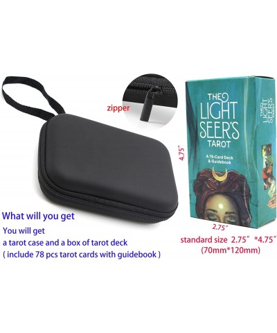 Tarot Deck Cards with Case The Light Seers Tarot Deck Love Tarot Cards with Guidebook for Beginners Kids Classic Pocket Tarot...