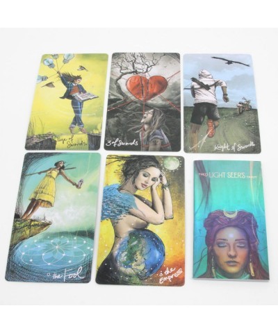 Tarot Deck Cards with Case The Light Seers Tarot Deck Love Tarot Cards with Guidebook for Beginners Kids Classic Pocket Tarot...