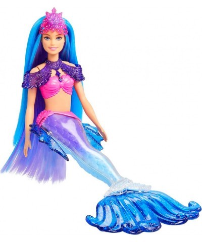 Mermaid Malibu Doll with Seahorse Pet and Accessories Mermaid Toys with Interchangeable Fins $22.08 Dolls