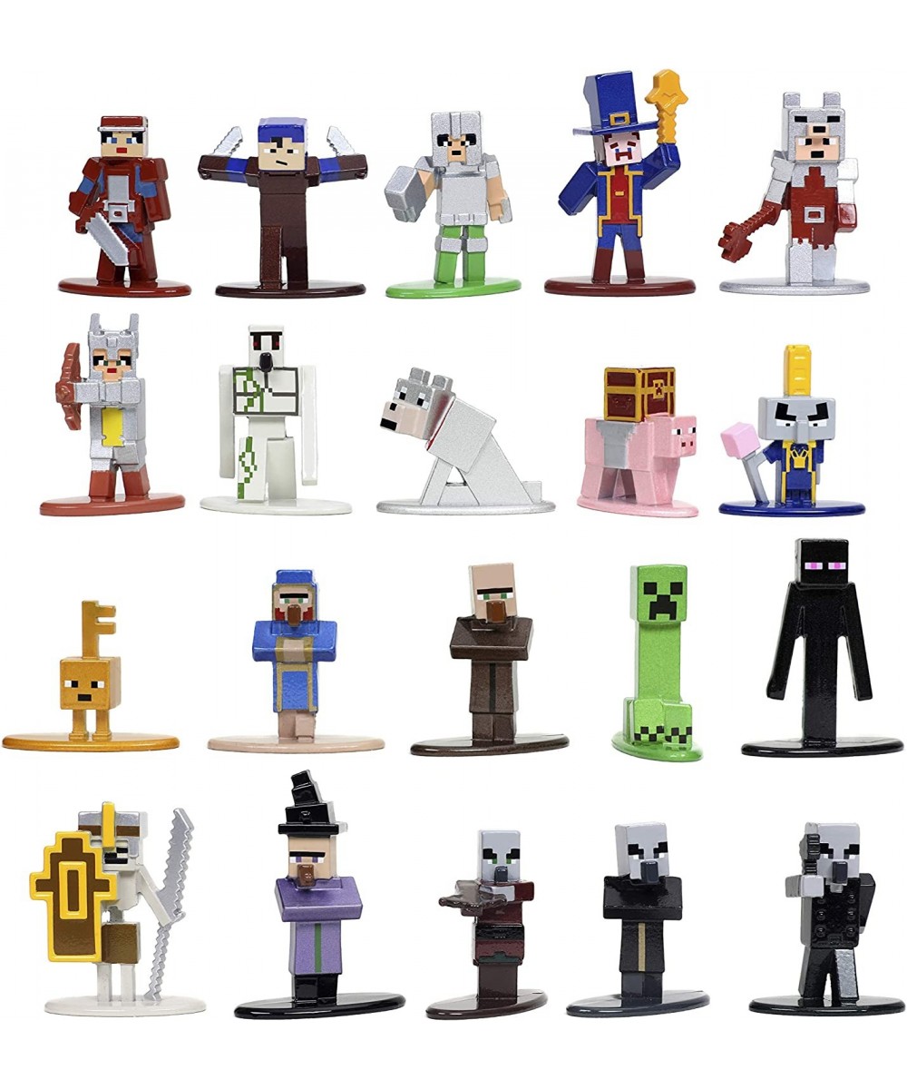 Minecraft Dungeons Nano Metalfigs 1.65" Die-cast Collectible Figures 20-Pack Wave 4 Toys for Kids and Adults Silver $34.51 Ac...