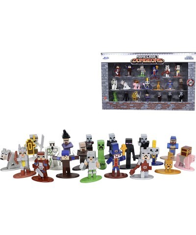 Minecraft Dungeons Nano Metalfigs 1.65" Die-cast Collectible Figures 20-Pack Wave 4 Toys for Kids and Adults Silver $34.51 Ac...