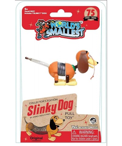 World's Smallest Slinky Dog (5027) Red $16.82 Miniature Novelty Toys