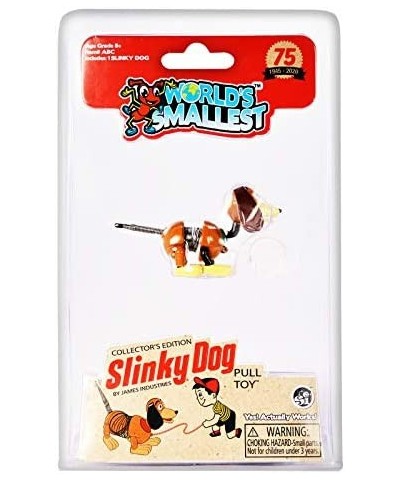 World's Smallest Slinky Dog (5027) Red $16.82 Miniature Novelty Toys