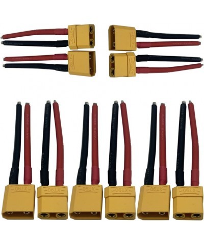 5 Pair XT90 Plug Male Female Connector with 100mm 10AWG Silicon Wire for RC Lipo Battery FPV Drone(5Pair) $29.52 Hobby Remote...