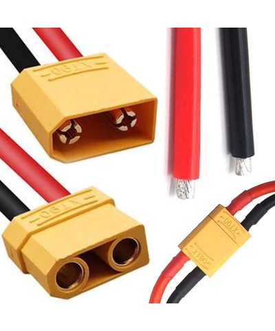 5 Pair XT90 Plug Male Female Connector with 100mm 10AWG Silicon Wire for RC Lipo Battery FPV Drone(5Pair) $29.52 Hobby Remote...