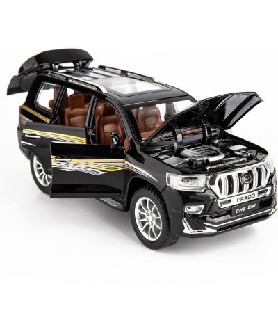 1/24 Prado Model Car Zinc Alloy Pull Back Toy car with Sound and Light for Kids Boy Girl Gift(Black) $47.60 Kids' Play Cars &...