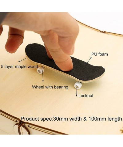 Mini Finger Skateboards Pro Fingerboards Fingerboard Deck Finger Boards 1pack 30mm*100mm $38.28 Finger Toys