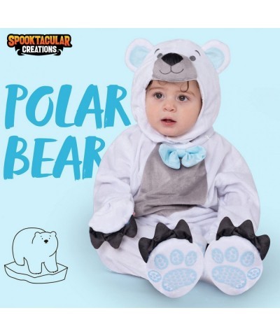 Halloween Baby Polar Bear Costume Unisex Baby Toddler Onesie Jumpsuit for Halloween Dress Up Party(12-18months) $33.45 Kids' ...