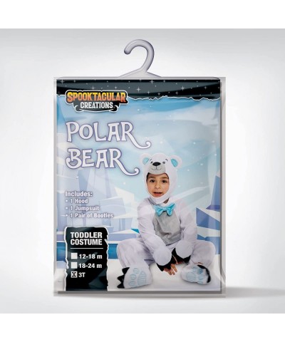 Halloween Baby Polar Bear Costume Unisex Baby Toddler Onesie Jumpsuit for Halloween Dress Up Party(12-18months) $33.45 Kids' ...