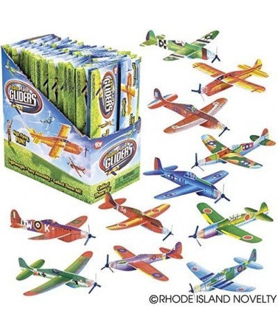 Foam 8 Inch Flying Glider Planes 48 Piece Assortment $28.11 Flying Toys