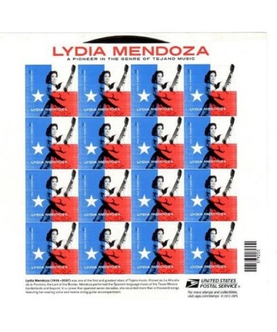 Lydia Mendoza sheet of 16 x Forever U.S. Postage Stamps Scott 4786 $31.14 Collectible Postage Stamps