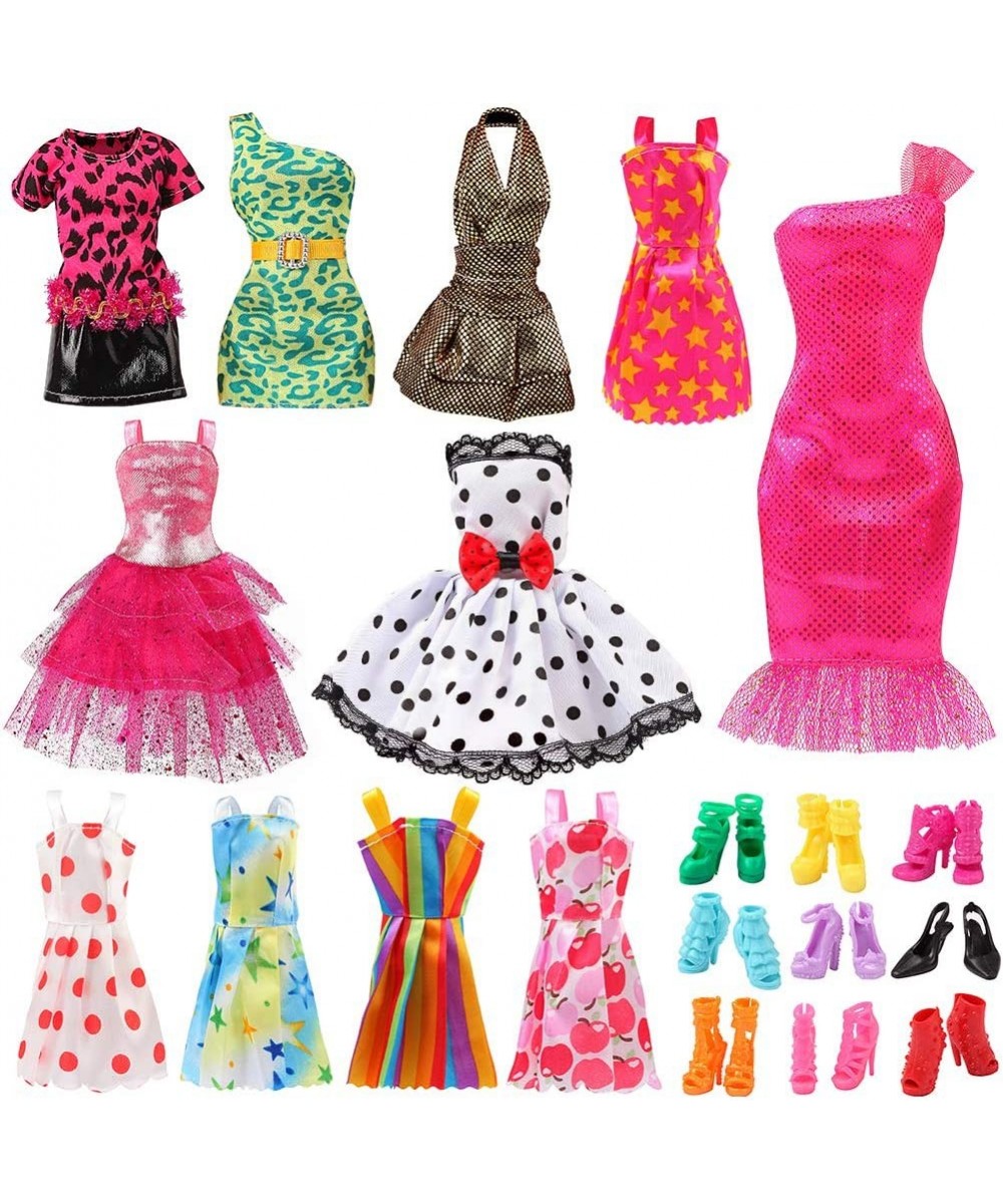 Set for 11 Ba-Girl Fashion Barbie Dolls Clothes Accessories Gifts $16.04 Doll Accessories