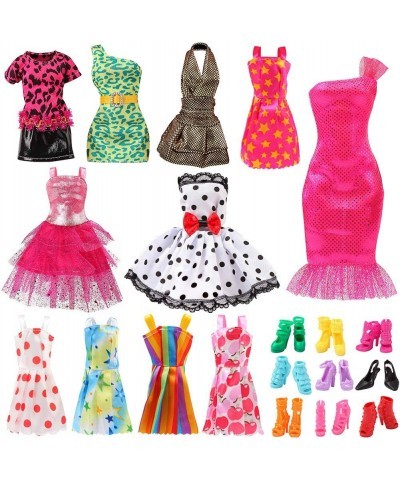 Set for 11 Ba-Girl Fashion Barbie Dolls Clothes Accessories Gifts $16.04 Doll Accessories