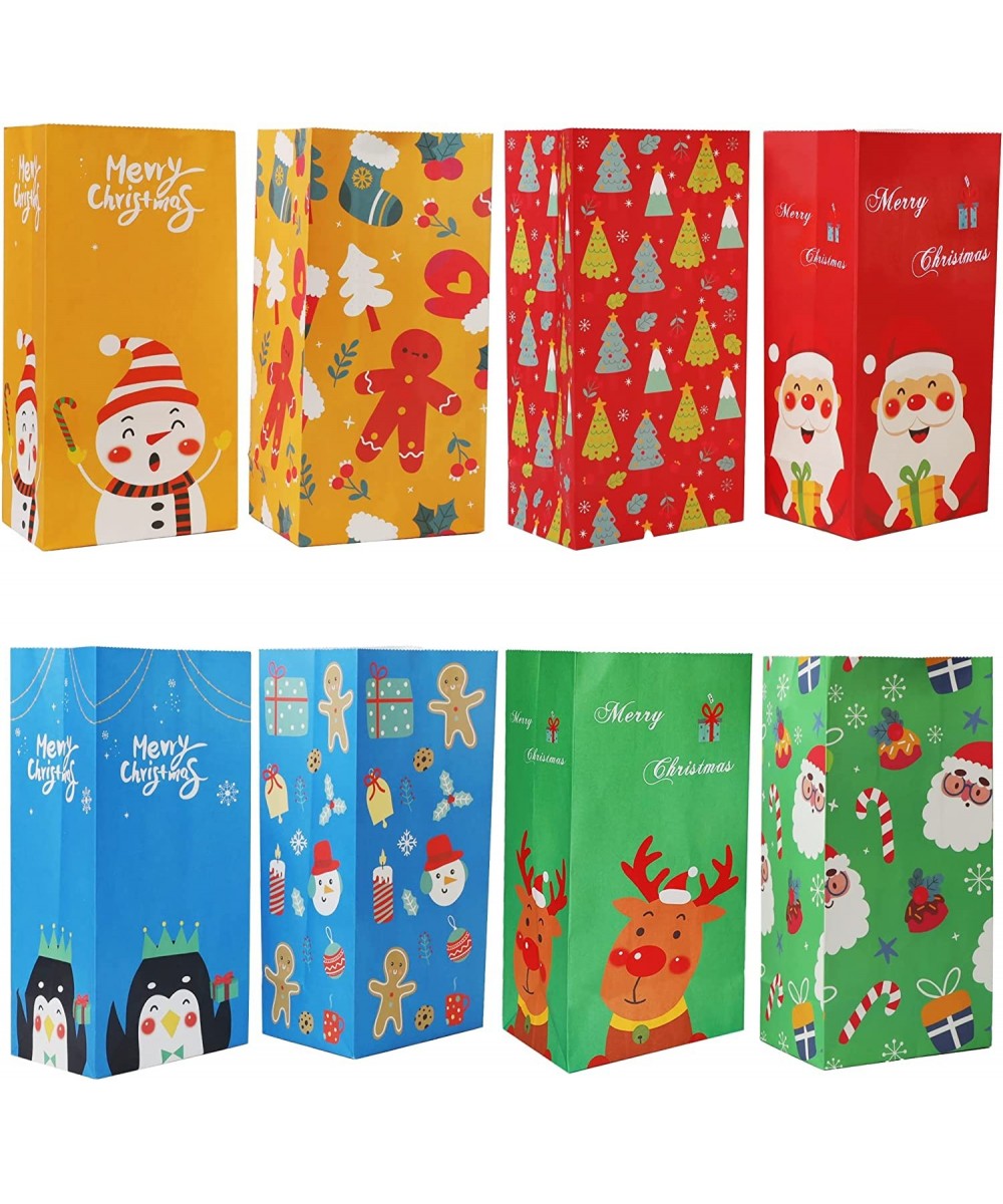 Christmas Treat Bags 72 PCS Xmas Party Treat Paper Bags Assorted Party Holiday Favors Bags $34.93 Kids' Party Favor Sets