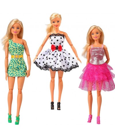 Set for 11 Ba-Girl Fashion Barbie Dolls Clothes Accessories Gifts $16.04 Doll Accessories