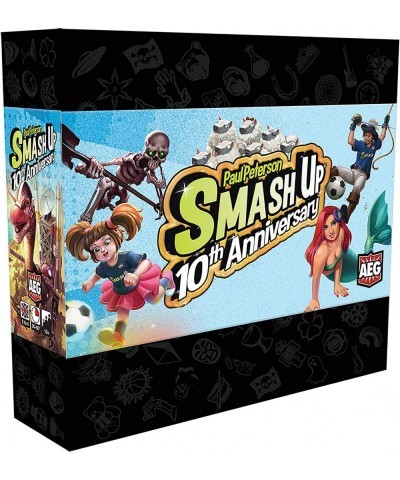 Smash Up: 10th Anniversary Set - Board Game AEG Ages 8+ 2-4 Players 30-60 Min $63.76 Board Games