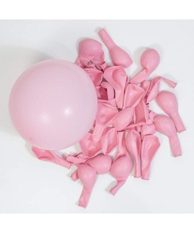 Princess Pink and Blue Balloon Arch Garland Kit-134Pcs Macaron Pink Balloon Blue Balloon Silver Chrome Balloon for Girl's Bir...