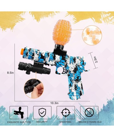 Electric Gel Ball Blaster M1911 Splatter Ball Blaster Automatic Shoots Eco-Friendly Water Beads Ammo Backyard Fun and Outdoor...