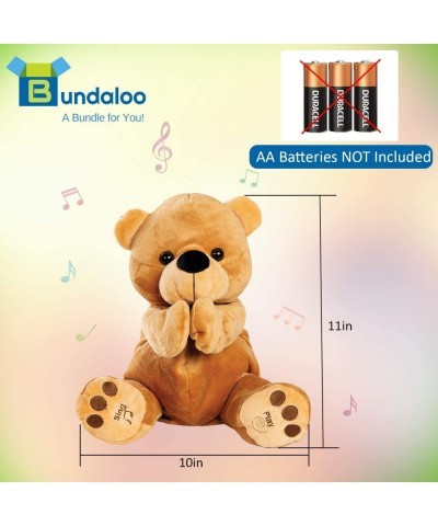 Animated Singing Clapping Bear Brown Plush Stuffed Animal Sing Along Toy $50.38 Storytelling Toys