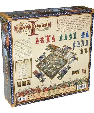 Richard: The Lionheart Board Games $60.82 Board Games