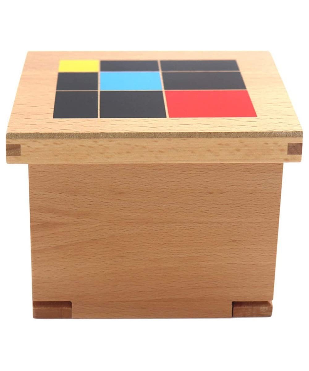 Woo-den Cube Toy Baby Kids Montessori Education Wooden Binomial Trinomial Cube Interactive Toy $43.78 Electronic Learning & E...