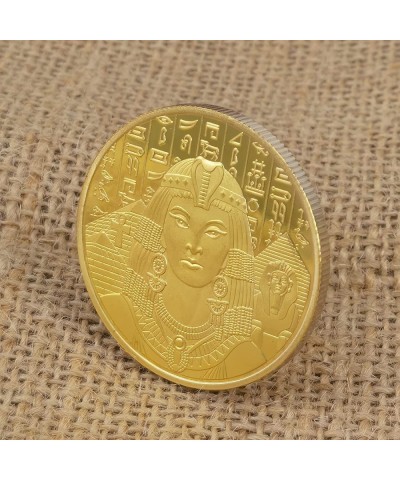 Ancient Egypt Sun God Queen Challenge Coin Lucky Coin $19.20 Novelty Coins