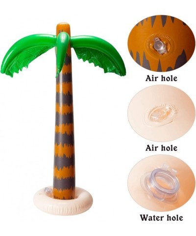 Inflatable Palm Tree Flamingo Banana Beach Ball Parrot Beach Pool Toys for Tropical Hawaiian Luau Party Summer Pool Beach Par...