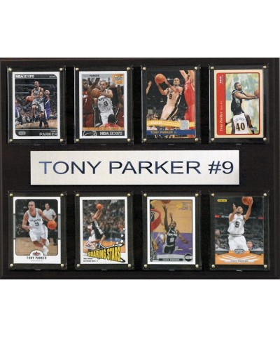 NBA San Antonio Spurs Tony Parker 8-Card Plaque 12 x 15-Inch $67.11 Trading Cards & Accessories