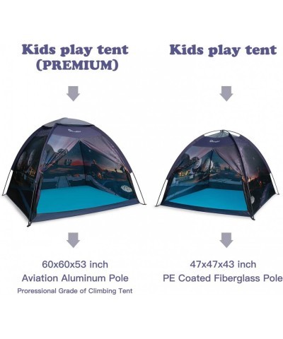 Kids Play Tent Indoor Large Space Theme Play Tent Playhouse with Professional Aviation Aluminum Pole for Boys Girls Indoor an...