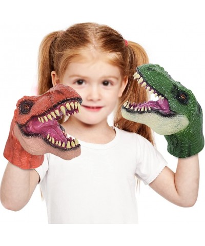 Dinosaur Hand Puppet Realistic T-Rex Dinasour Role Play Toy Dinasour Latex Puppet for Both Adult and Children（2 Pack） $28.27 ...