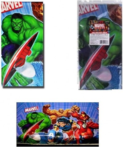 Super Heroes Hulk Avengers Spiderman Ironman Birthday Party Supplies Bundle Pack Includes 2 Plastic Table Covers $18.29 Kids'...