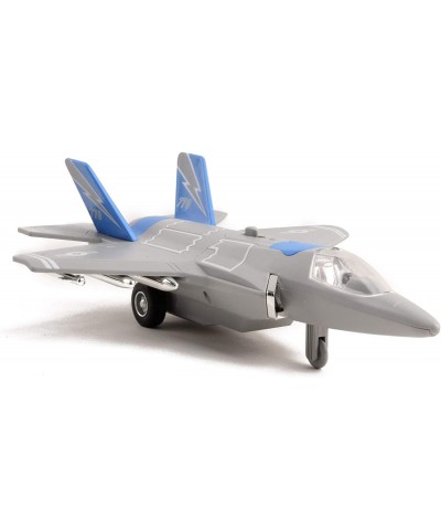 Army Air Force Fighter Jet F-22 Toy Military Airplane Friction Powered 1:16 Scale with Fun Lights and Sounds Pretend Play Qua...