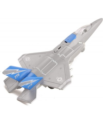 Army Air Force Fighter Jet F-22 Toy Military Airplane Friction Powered 1:16 Scale with Fun Lights and Sounds Pretend Play Qua...