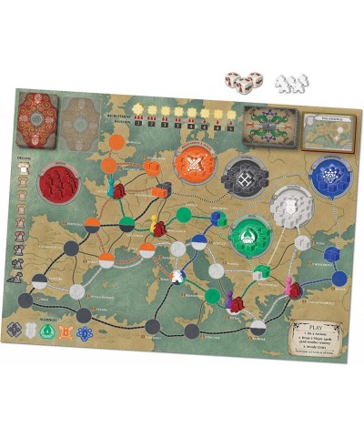 Pandemic Fall of Rome Board Game | Family Board Game | Board Game for Adults and Family | Cooperative Board Game | Ages 8+ | ...