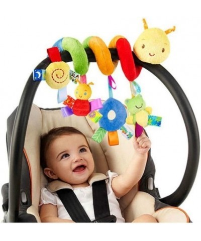 Kid Baby Crib Cot Pram Hanging Rattles Spiral Stroller Car Seat Toy Crib Bed Around Rattle Bell Cartoon Insect Stroller Hangi...