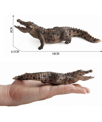 3 Pcs Simulated Crocodiles Model Figure Toy Realistic Alligator Figurines Collection Playset Science Educational Props $24.57...