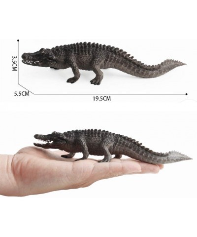 3 Pcs Simulated Crocodiles Model Figure Toy Realistic Alligator Figurines Collection Playset Science Educational Props $24.57...