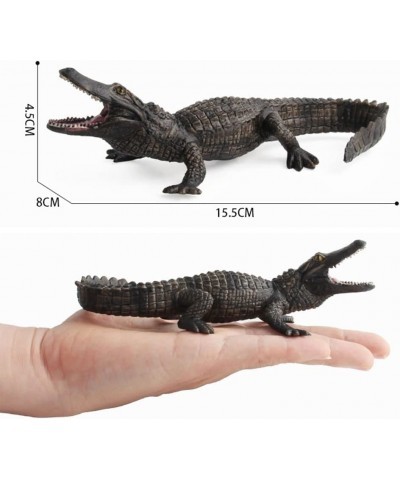 3 Pcs Simulated Crocodiles Model Figure Toy Realistic Alligator Figurines Collection Playset Science Educational Props $24.57...