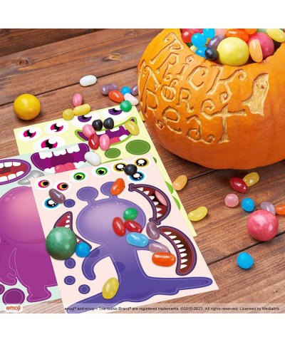 48Pack Make A Monster Sticker Emoji Stickers for Kids Create Your Own Face Craft Halloween Birthday Party Supply $15.70 Kids'...